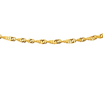 9ct gold 2g 18 inch Prince of Wales Chain